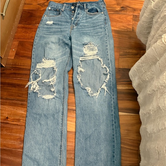 Aeropostale Denim - Distressed‎ Blue Jeans (0312)